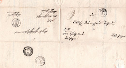 Württemberg 1870, Postablage Eutingen U. Innen K2 Horb Auf Wende Brief  - Lettres & Documents