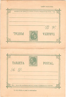 Spanien P 8, Ungebr. 15+15 C. Doppelkarte Ganzsache - Covers & Documents