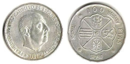 100 Pesetas Francisco Franco (1968 Dans Les étoiles) 1966. - Sammlungen