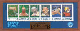 Alderney MNH Minisheet - Immersione