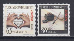 Europa Cept 2008 Turkey  2v ** Mnh (59470B) - 2008