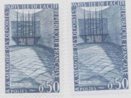 1381 C Bleu Ardoise Foncé  - 1 Normal Livré Peu Courant - Nuovi