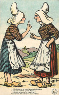 Themes Div-ref VV662-illustrateurs-illustrateur Griff -paysannerie-paysans-patois Paysan-circulé En 1919- (port Offert ) - Griff