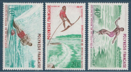 Polynésie - YT N° 86 à 88 ** - Neuf Sans Charnière - 1971 - Unused Stamps