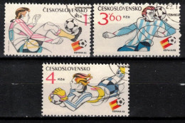 Tchécoslovaquie 1982 Mi 2648-50 (Yv 2470-2), Obliteré - Oblitérés