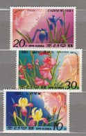 Korea Flowers 1981 MNH (**) Mi 2126-2128 #34124 - Korea (Nord-)