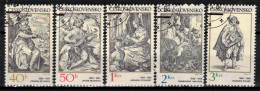 Tchécoslovaquie 1982 Mi 2661-5 (Yv 2482-6), Obliteré - Oblitérés