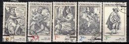 Tchécoslovaquie 1982 Mi 2661-5 (Yv 2482-6), Obliteré - Oblitérés