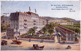 06 - Alpes Maritimes - NICE - Grand Hotel O Connor - Rue Du Congtre - Rue Du Marechal Joffre - Cafés, Hôtels, Restaurants