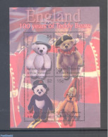 Grenada Grenadines 2002 Teddy Bears 4v M/s, Mint NH, Various - Teddy Bears - Toys & Children's Games - Grenade (1974-...)
