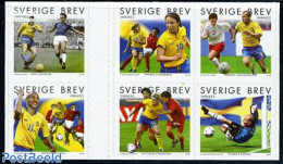 Sweden 2004 Football 6v S-a, Mint NH, Sport - Football - Unused Stamps