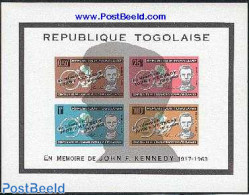 Togo 1964 Death Of Kennedy S/s, Mint NH, History - American Presidents - Togo (1960-...)