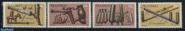 South Africa, Transkei 1978 Pipes 4v, Mint NH, Art - Art & Antique Objects - Transkei