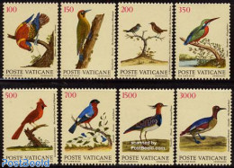 Vatican 1989 Birds 8v, Mint NH, Nature - Birds - Woodpeckers - Unused Stamps