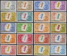 Saint Vincent 1979 Definitives 20v, Mint NH, Various - Stamps On Stamps - Maps - Briefmarken Auf Briefmarken