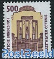 Germany, Federal Republic 1993 Coil Stamp With Number On Back-side 1v, Mint NH, Performance Art - Theatre - Ungebraucht