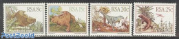 South Africa 1982 Prehistoric Animals 4v, Mint NH, Nature - Prehistoric Animals - Unused Stamps