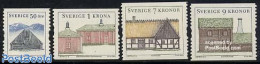 Sweden 2004 Houses 4v, Mint NH, Art - Architecture - Unused Stamps