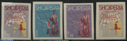 Albania 1962 Europa 4v Imperforated, Mint NH, History - Religion - Various - Europa Hang-on Issues - Greek & Roman God.. - Idee Europee