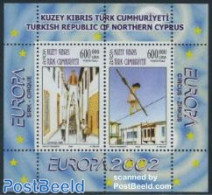Turkish Cyprus 2002 Europa, Circus S/s, Mint NH, History - Performance Art - Europa (cept) - Circus - Music - Cirque