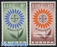Ireland 1964 Europa 2v, Mint NH, History - Europa (cept) - Ongebruikt