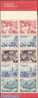 Sweden 1971 Christmas 2x5v In Booklet, Mint NH, Nature - Religion - Sport - Various - Horses - Christmas - Skating - S.. - Unused Stamps