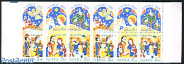 Sweden 1988 Christmas Booklet, Mint NH, Religion - Christmas - Stamp Booklets - Nuevos