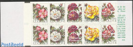 Sweden 1994 Roses 2x5v In Booklet, Mint NH, Nature - Flowers & Plants - Roses - Stamp Booklets - Neufs