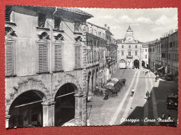 Cartolina - Correggio ( Reggio Emilia ) - Corso Mazzini - 1960 - Reggio Nell'Emilia