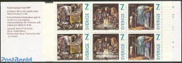 Sweden 1997 Europa 2x3v In Booklet, Mint NH, History - Europa (cept) - Stamp Booklets - Art - Children's Books Illustr.. - Unused Stamps