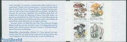 Sweden 1996 Mushrooms 4v In Booklet, Mint NH, Nature - Mushrooms - Ungebraucht