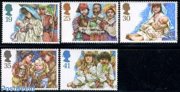 Great Britain 1994 Christmas 5v, Mint NH, Religion - Christmas - Other & Unclassified