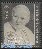 Vatican 2003 25 Year Pope John Paul II 1v Silver, Mint NH, Religion - Various - Pope - Religion - Joint Issues - Other.. - Ongebruikt