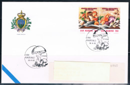 SAN MARINO 1992, Fdc  Mostra Micologica Del Titano, Annullo Speciale - Used Stamps