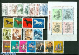 Germany, Berlin 1969 Yearset 1969, Complete, 23v + 1s/s, Mint NH, Various - Yearsets (by Country) - Ungebraucht