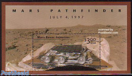 United States Of America 1997 Mars Pathfinder S/s, Mint NH, Transport - Space Exploration - Ungebraucht