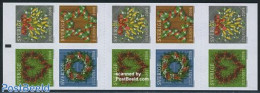 Sweden 2008 Christmas Foil Booklet, Mint NH, Religion - Christmas - Stamp Booklets - Neufs