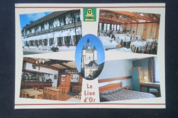 ► Cpsm RUE (somme) Hôtel Restaurant "Le Lion" - Rue