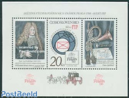 Czechoslovkia 1986 Praga 88 S/s, Mint NH, Philately - Sonstige & Ohne Zuordnung