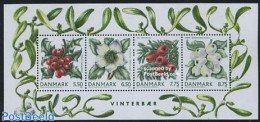 Denmark 2008 Berries S/s, Mint NH, Nature - Flowers & Plants - Fruit - Nuovi