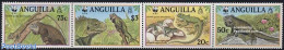 Anguilla 1997 WWF, Green Leguan 4v [:::], Mint NH, Nature - Reptiles - World Wildlife Fund (WWF) - Anguilla (1968-...)