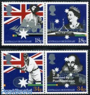 Great Britain 1988 Australian Bi-centenary 2x2v, Joint Issue Australi, Mint NH, Performance Art - Sport - Transport - .. - Unused Stamps