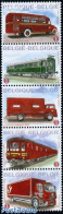 Belgium 2010 Postal Transport 5v [::::], Mint NH, Transport - Post - Automobiles - Railways - Ungebraucht