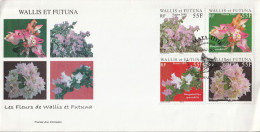 FDC - WALLIS Et FUTUNA - 2009 -  Les Fleurs - FDC