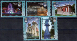 Romania, 2018, USED,     Brăila, 650 Years Of,  Mi. Nr. 7329-33 - Oblitérés