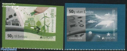 Iceland 2016 Europa, Think Green 2v S-a, Mint NH, History - Nature - Science - Sport - Various - Europa (cept) - Birds.. - Ongebruikt