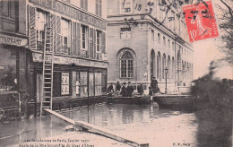 Paris - Rue Surcouf Et Quai D'Orsay - Café L'aquarium - Inondation 1910   -  CPA °J - Non Classificati