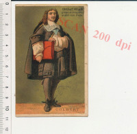 Image Chromo Ancienne Chocolat Poulain Colbert Histoire Portrait IM164/3 - Poulain