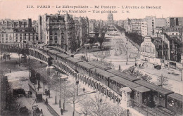 Paris - Metro  Aerien - Boulevard Pasteur -  CPA °J - Sin Clasificación