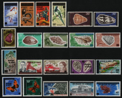 Dschibuti 1977 - Mi-Nr. 175-195 ** - MNH - Freimarken / Definitives - Dschibuti (1977-...)